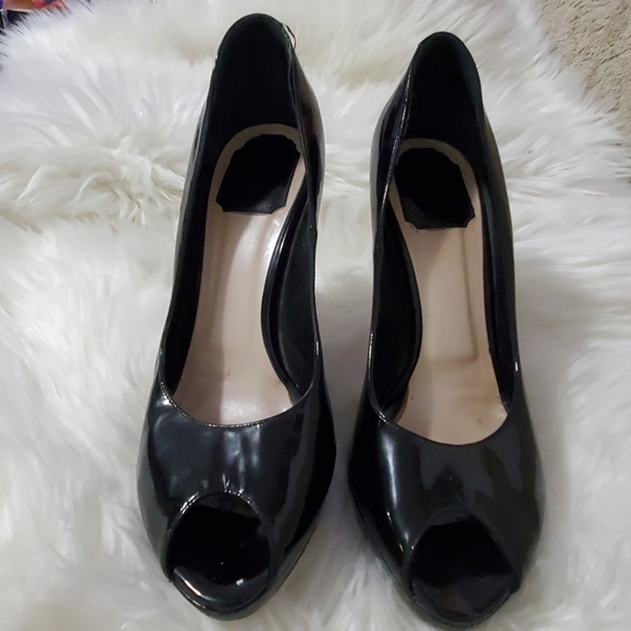 CHRISTIAN DIORBlack Patent Leather Miss Dior - Picture 2 of 7